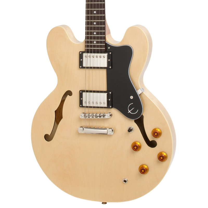 Epiphone Dot 335 Hollowbody Electric Guitar, Natural  