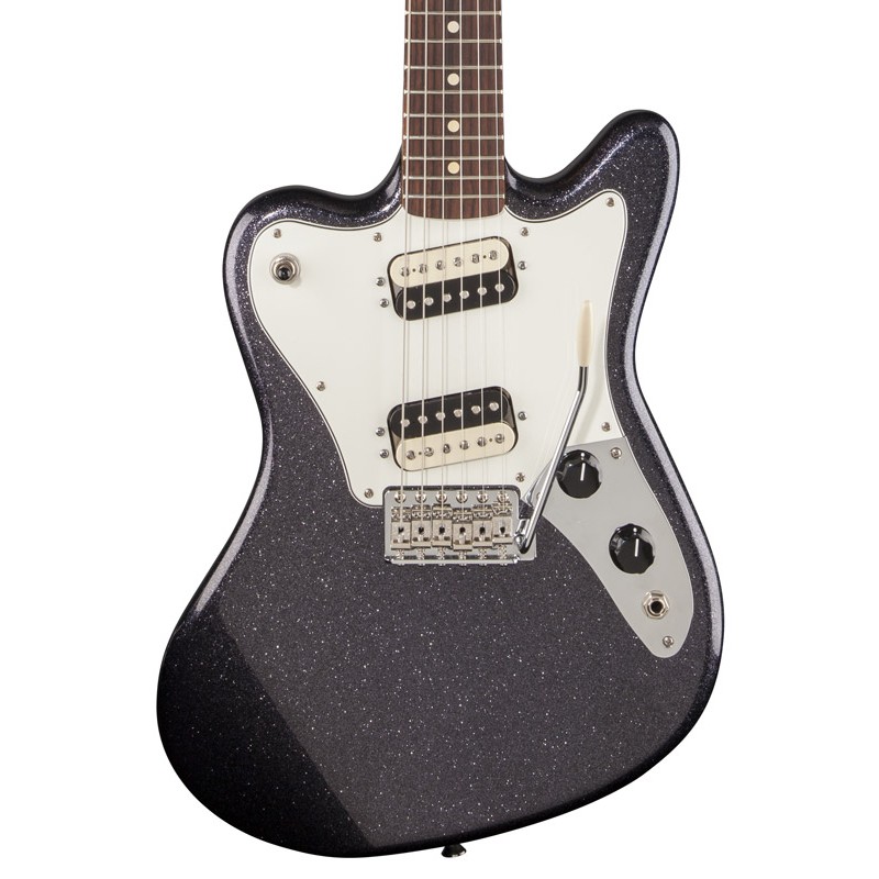 Fender Pawn Shop SuperSonic Electric Guitar, Dark Gunmetal Flake, RW
