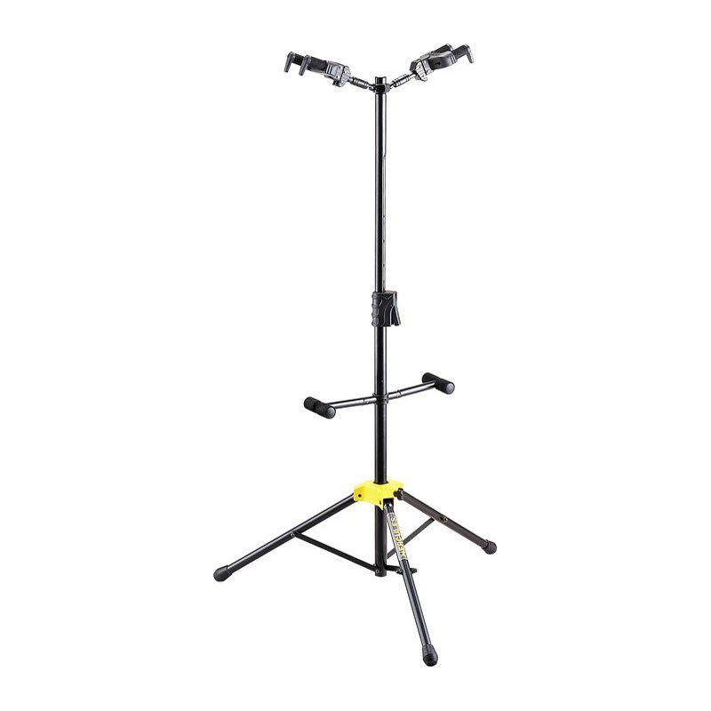 Hercules GS422B dual guitar stand with auto-grip yokes  