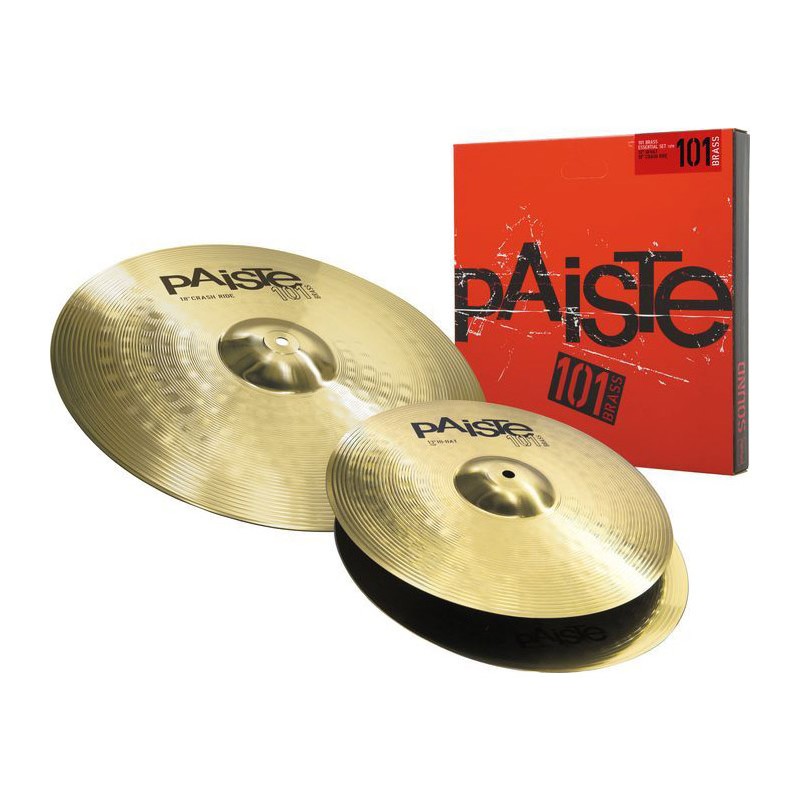 Paiste P101BS214 101 Cymbal Set. 14 Inch Hi-Hat ,18 Inch Crash/Ride  