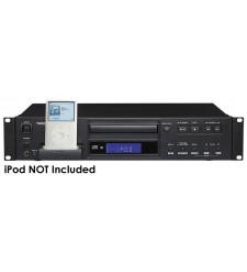 Tascam CD-200iB rackmount CD player with iPod dock & balanced connectors  