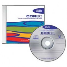 BOX OF TEN HHB Silver 80 minute CDR 