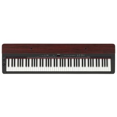 Yamaha P-155 Digital Piano (Black with Mahogany top board)